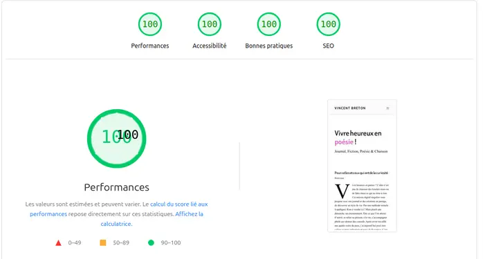 Pagespeed insigths