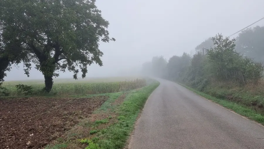 Brume dans la vallée du Lot