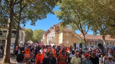 la manifestation du 18 septembre 2025 à Figeac