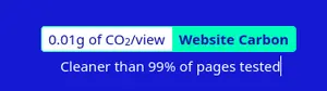 Websitecarbon