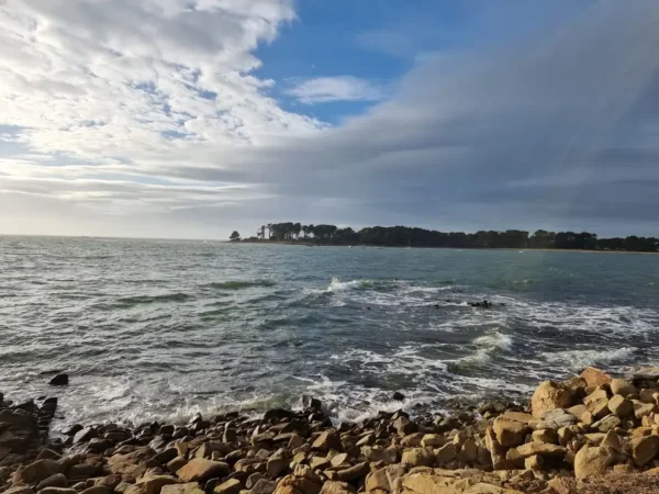 Saint Philibert dans le Morbihan - la plage