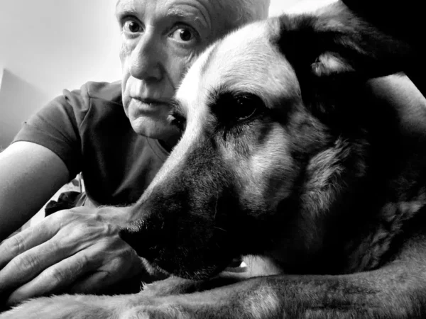 Vincent Breton et son chien