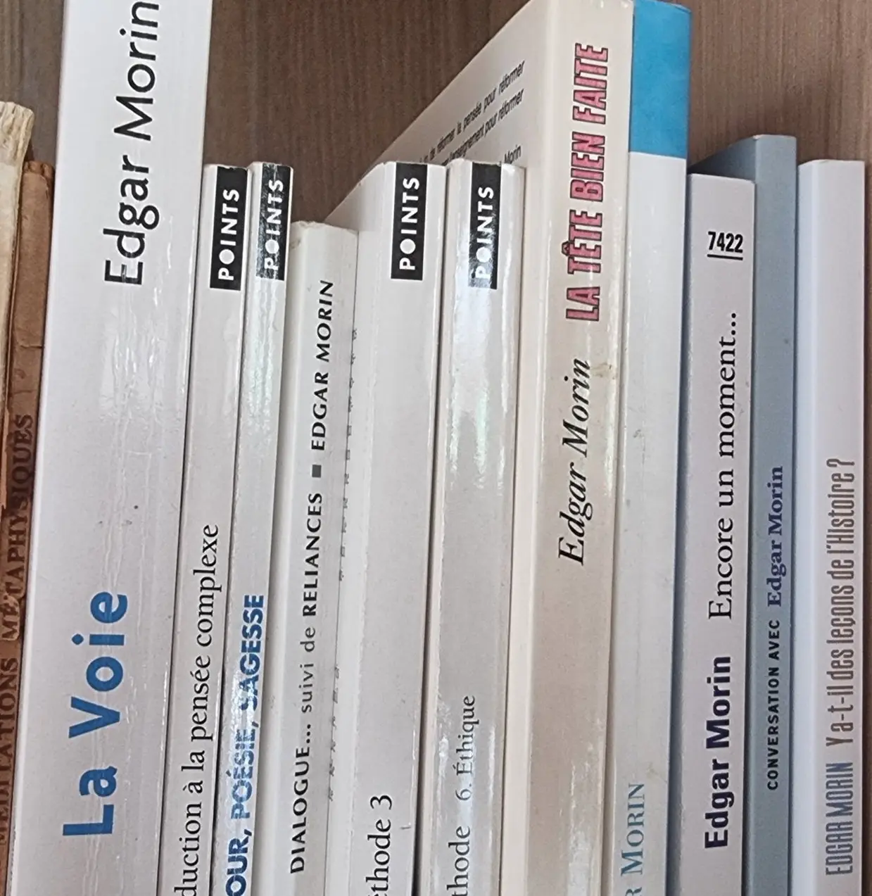quelques livres d'Edgar Morin