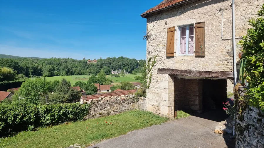 passage sous la maison