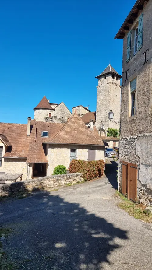 rue du village de Salvagnac-Cajarc