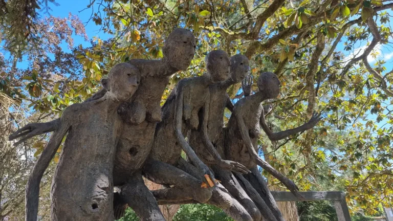 Les hirondelles sculpture de Marc Petit