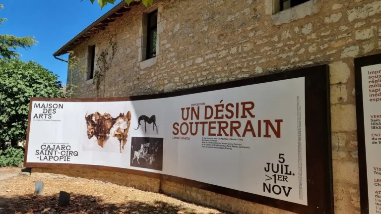 exposition un Désir Souterrain à Cajarc - été 26