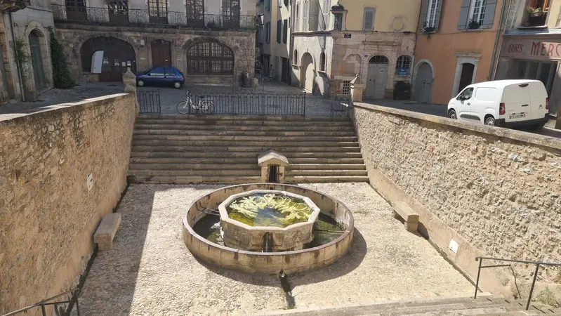 Fontaine de Villefranche de Rouergue