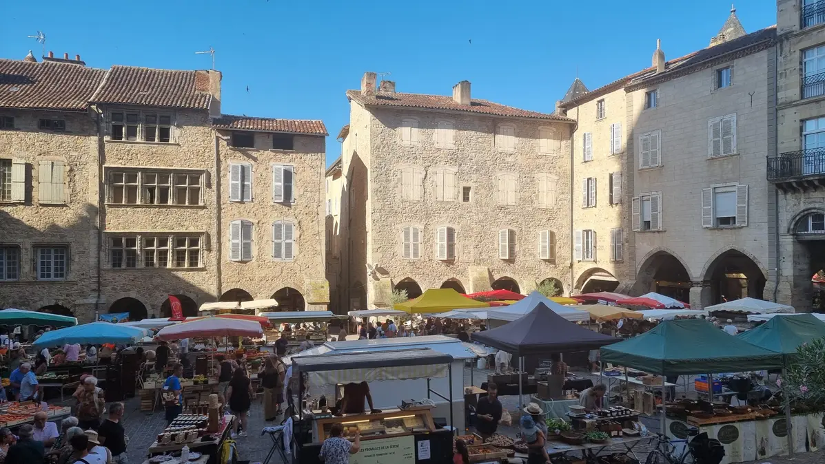 Jeudi de juillet à Villefranche de Rouergue