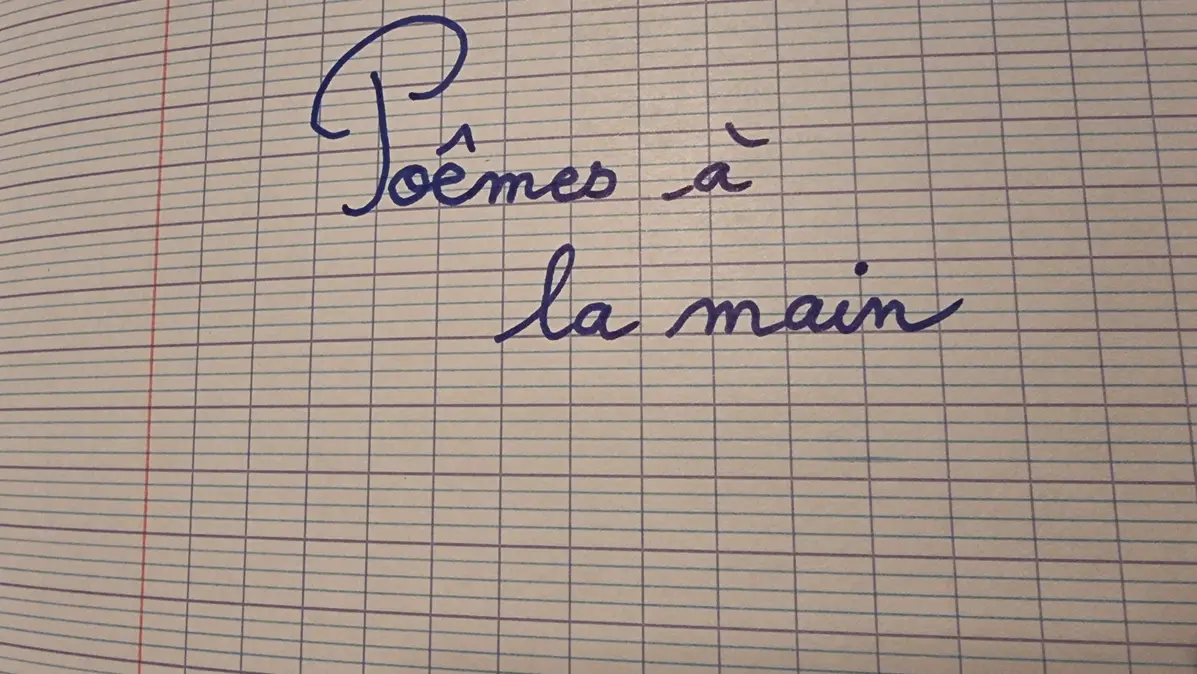 poèmes à la main