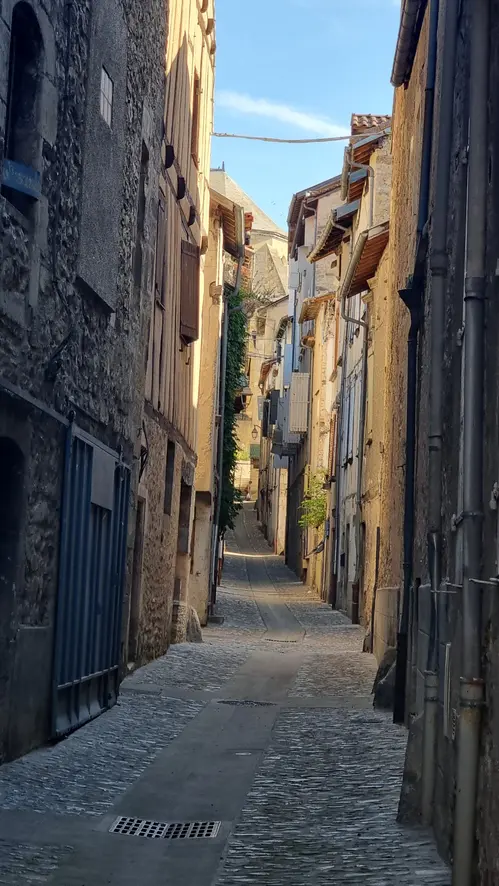 Ruelle sinueuse de la Bastide de Villefranche de Rouergue