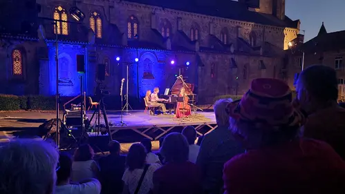 Hélène Linden et Massanori Kobiki le 12 août 26 à Figeac