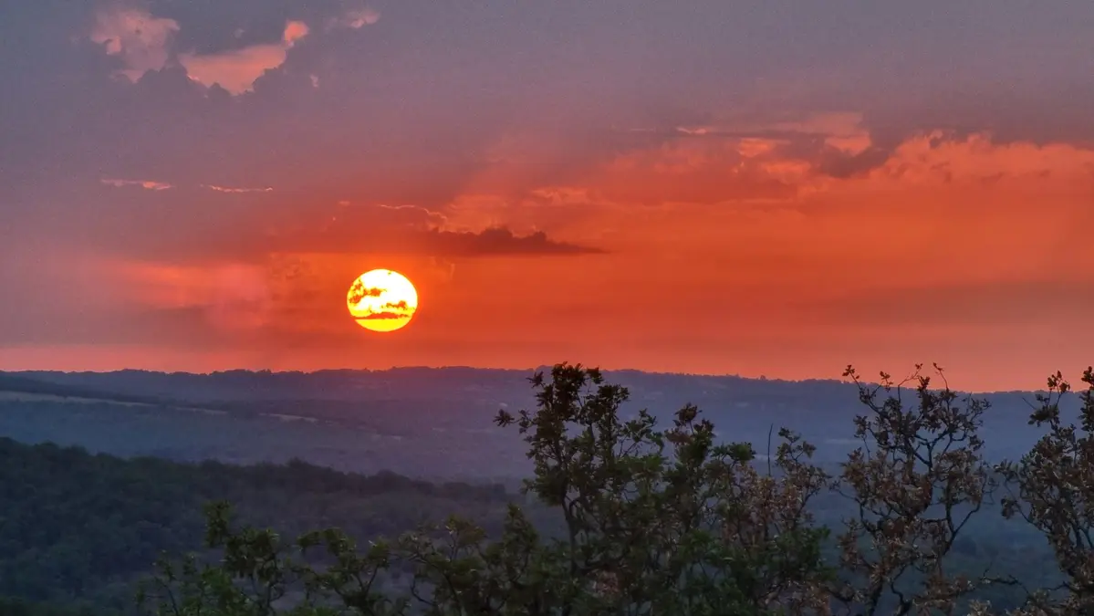 soleil sur le Causse
