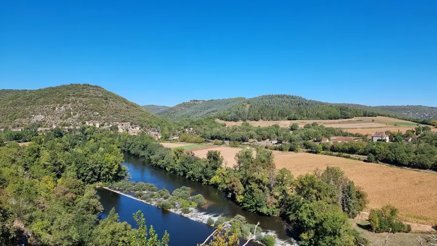 Lanargol vu depuis Calvignac
