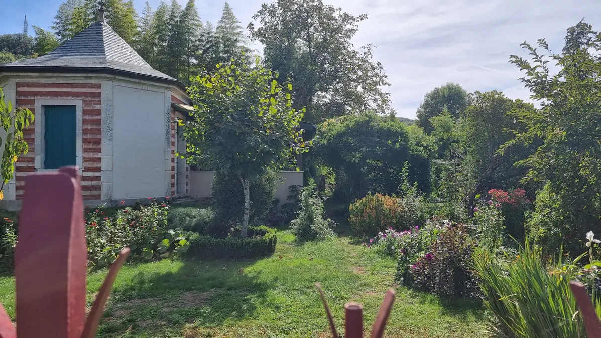 un jardin chemin du moulin de Laporte à Figeac