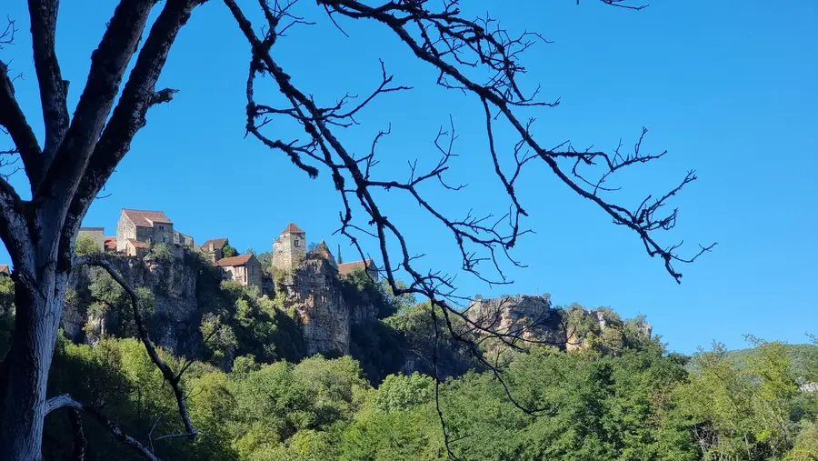 Calvignac vu de la vallée